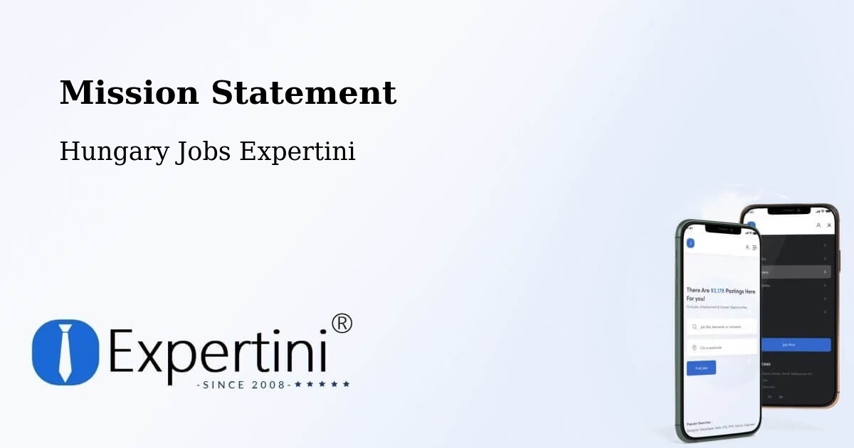 Corporate Mission – Tabi Járás - Hungary Jobs Expertini